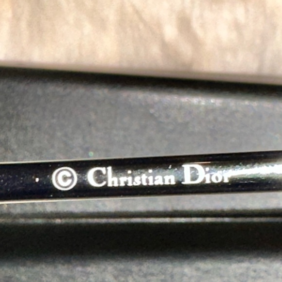 Dior pallidium silver graphite grey Reflected Aviator Sunglasses w/ case - Picture 3 of 8